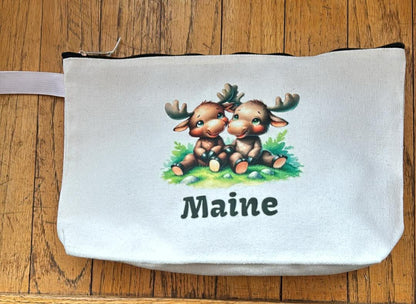 Canvas Pouch Make up Bags