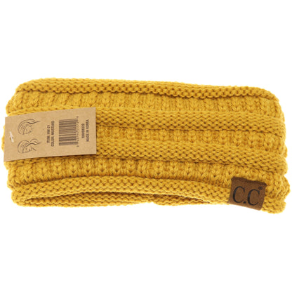 CC Solid Ribbed Women's Headband