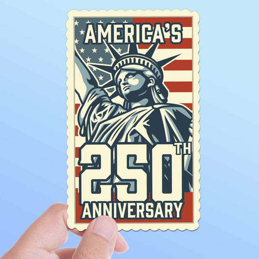America's 250th Anniversary Stamp Sticker