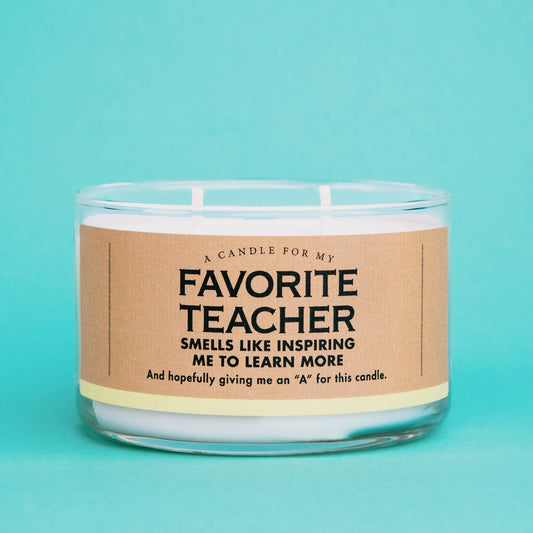 A Candle for My Favorite Teacher | Funny Candle
