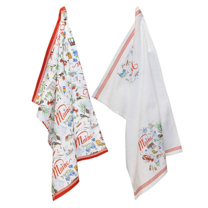 ME Maine State  28" Cotton Tea Towel