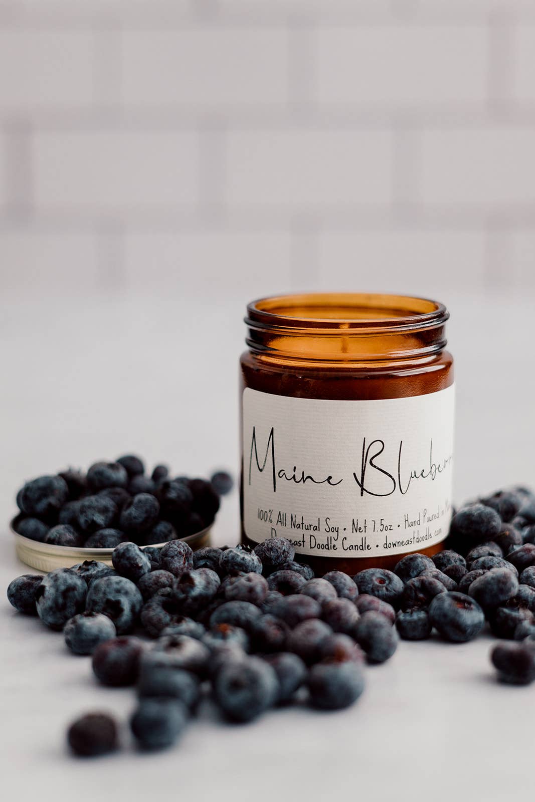 Maine Blueberry Natural Soy Candle