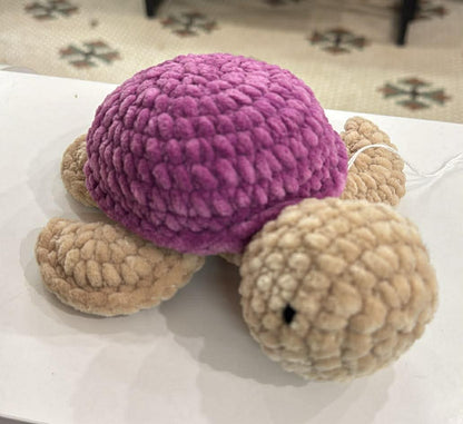 Crochet Turtle Plushie