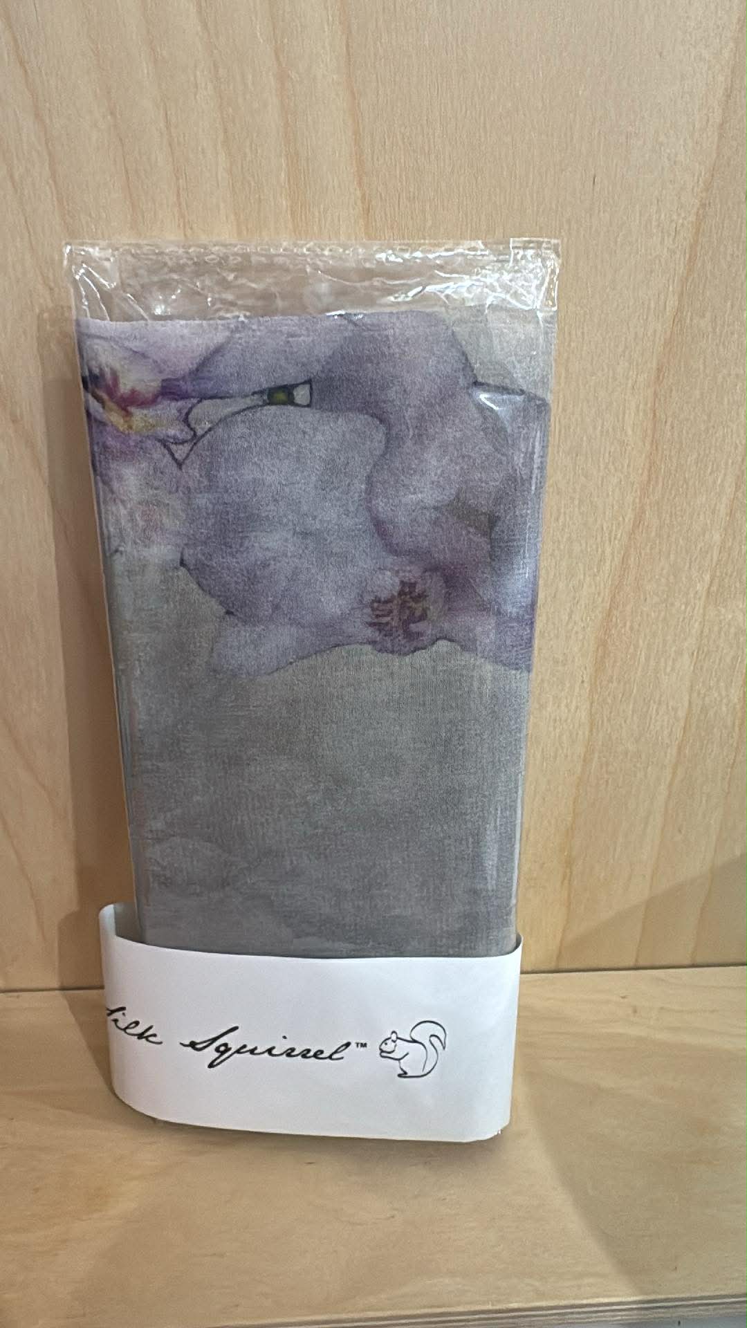 Pastel Abstract Scarf -  Warm Wool Scarf - Scarf 15"x60"
