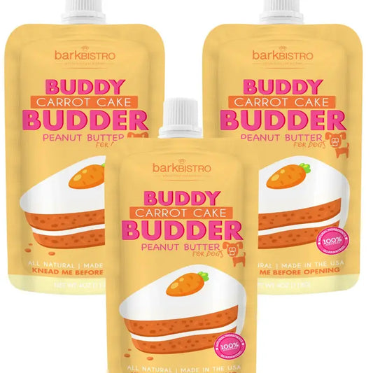 Buddy Budder Squeeze Treat-Carrot Cake