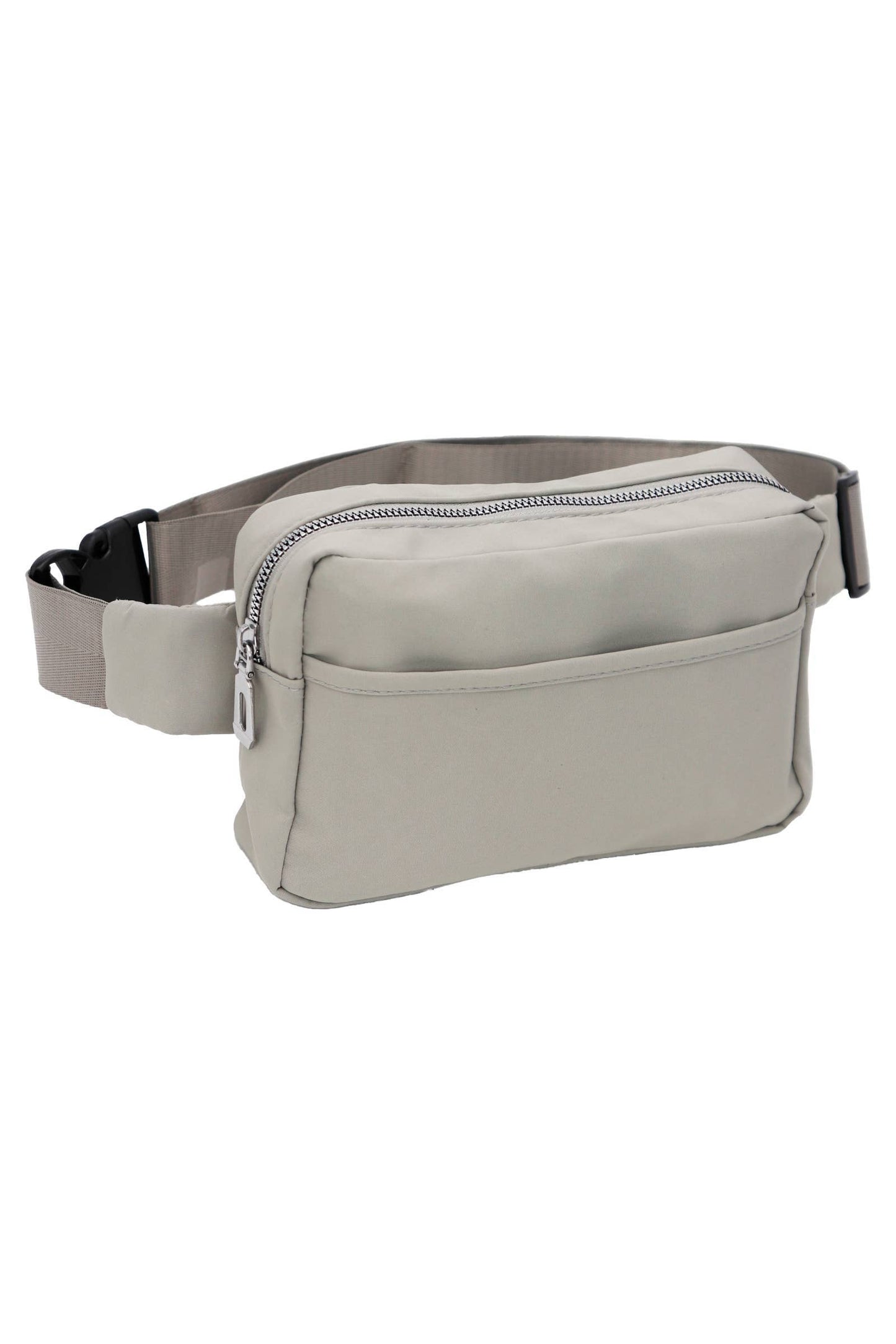 Minimal Matte Neutral Solid Belt Bag Fanny Pack
