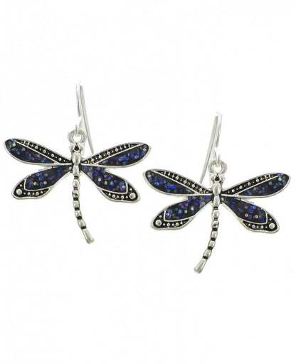 Glitter Dragonfly Earrings