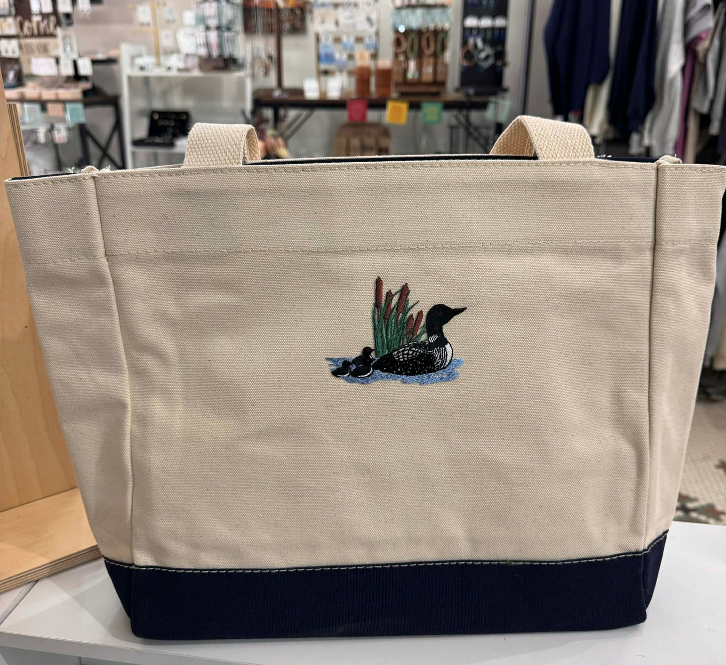 Medium Canvas Tote Bag.