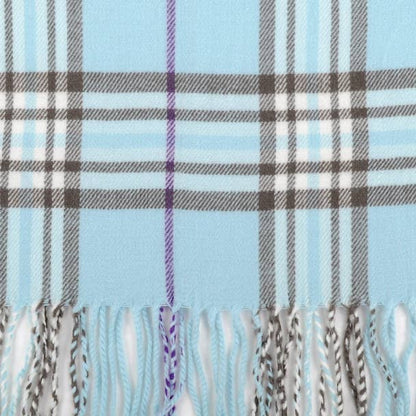 Acrylic Plaid Cashmere Feel Winter Scarves