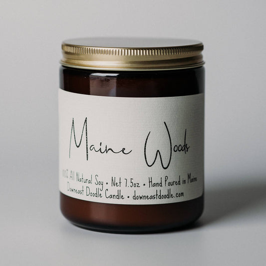 Maine Woods Natural Soy Candle