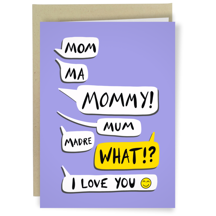 Mom Ma Mommy!