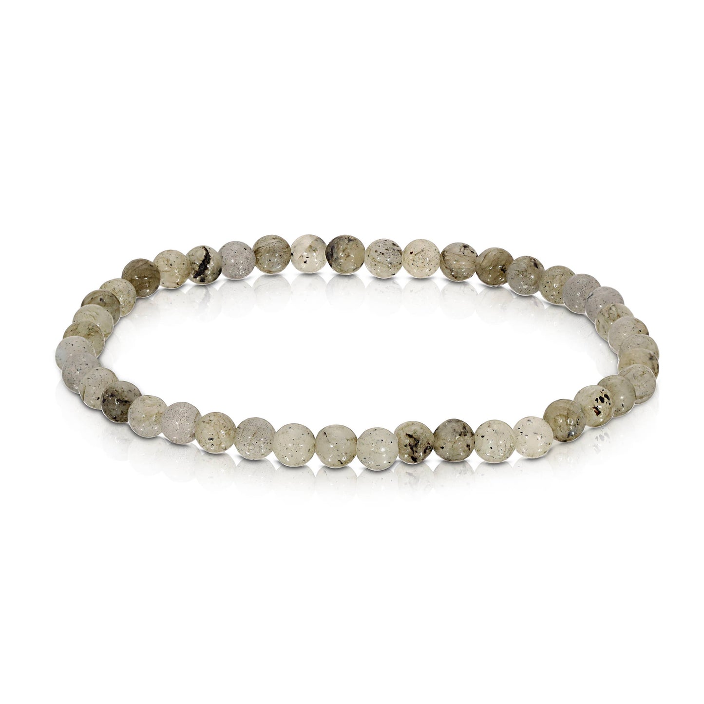 Mini Gemstone Beaded Stretch Bracelets