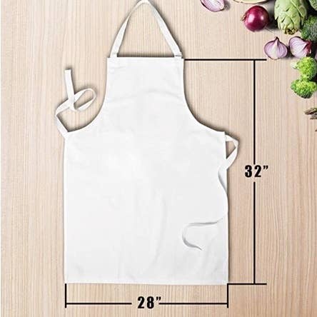 Dad Jokes Apron great gift for grilling  and Father's Day!: White