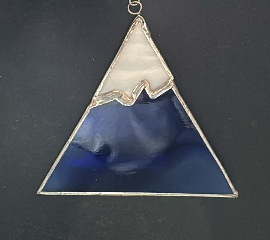 Cliff Mountain Stained Glass-Sugarloaf