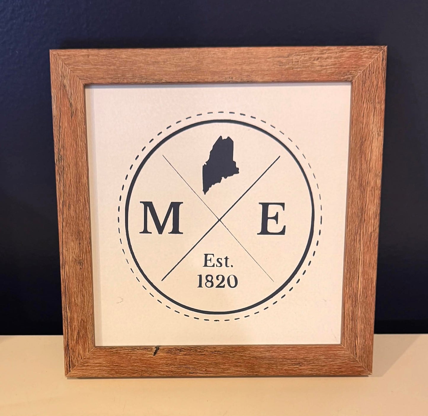 Maine Themed Wooden Signs