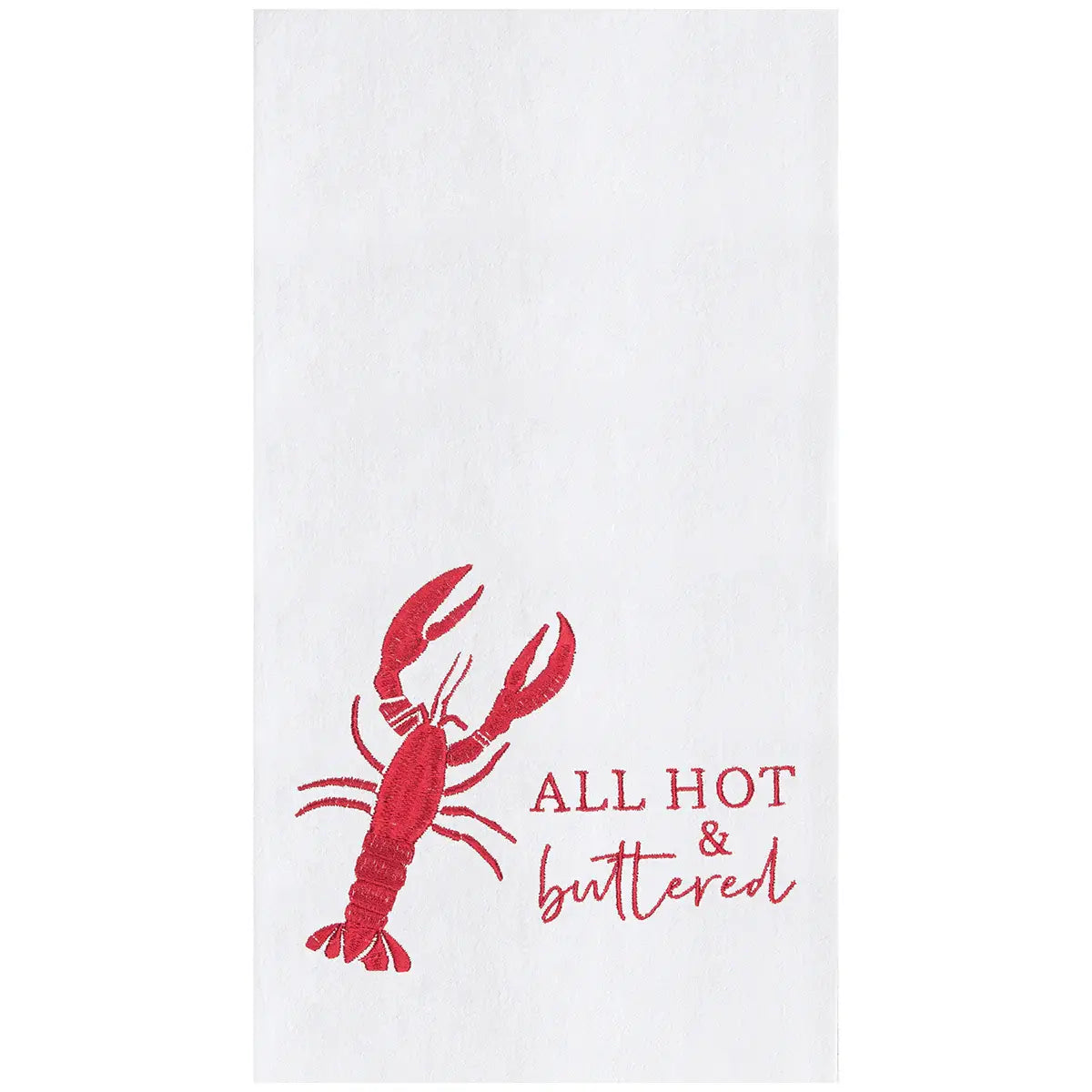 Coastal Lobster All Hot & Buttered Kitchen Towel