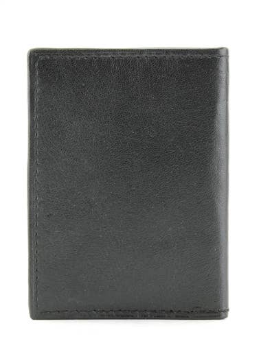 Lambskin Slim Card Case - Black