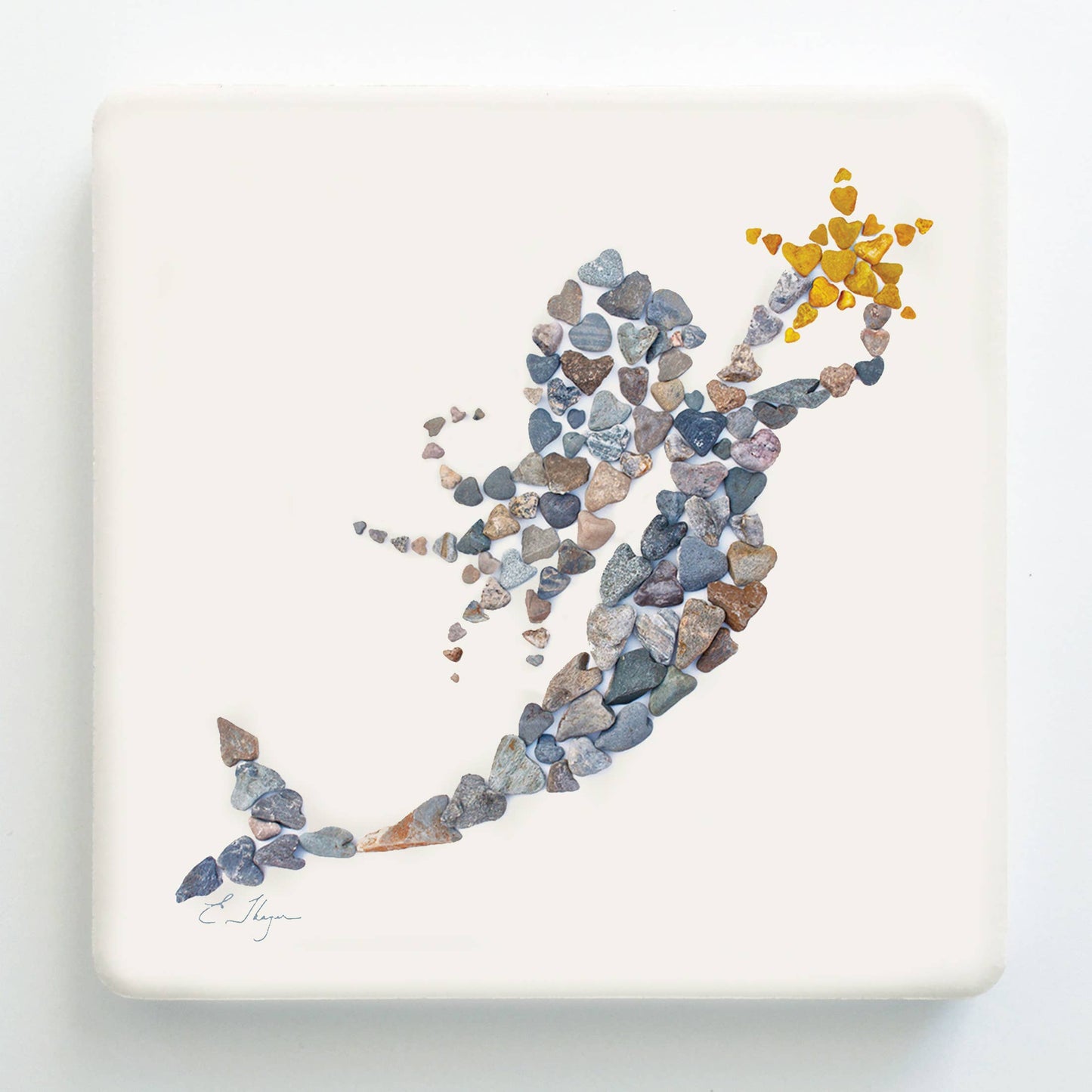 Coastal coasters | Mermaid coaster