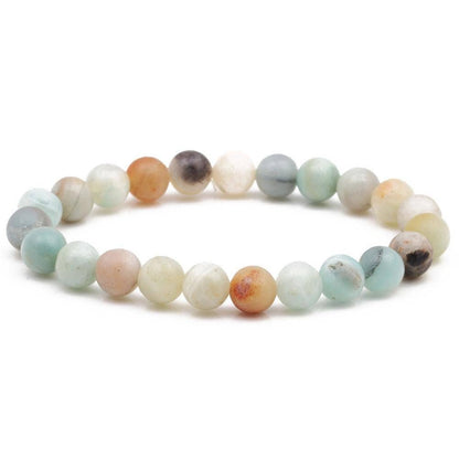 Dragonfly Bracelet, Washed Stone Bracelet, Summer Bracelet