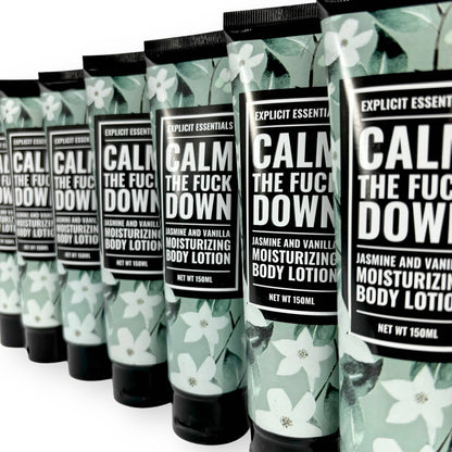 Calm The Fuck Down Body Lotion, Relaxation Gift