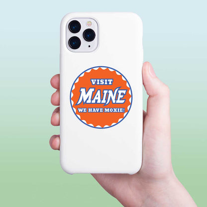 Visit Maine Moxie Soda Pop Label Mini Sticker 20 ct