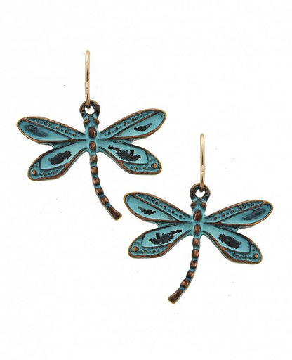Glitter Dragonfly Earrings