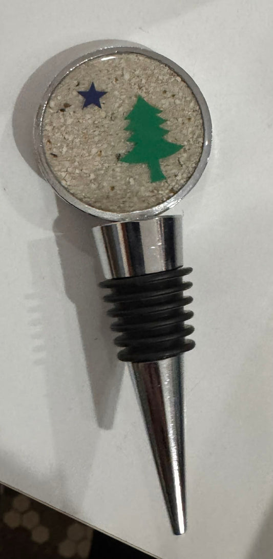 Maine Shellware Wine Stopper