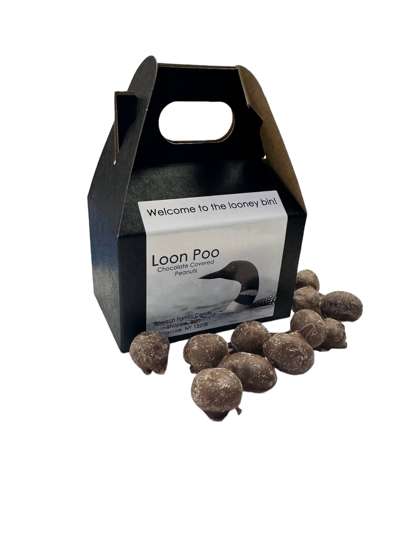 Loon Poo - Dark Chocolate Covered Peanuts