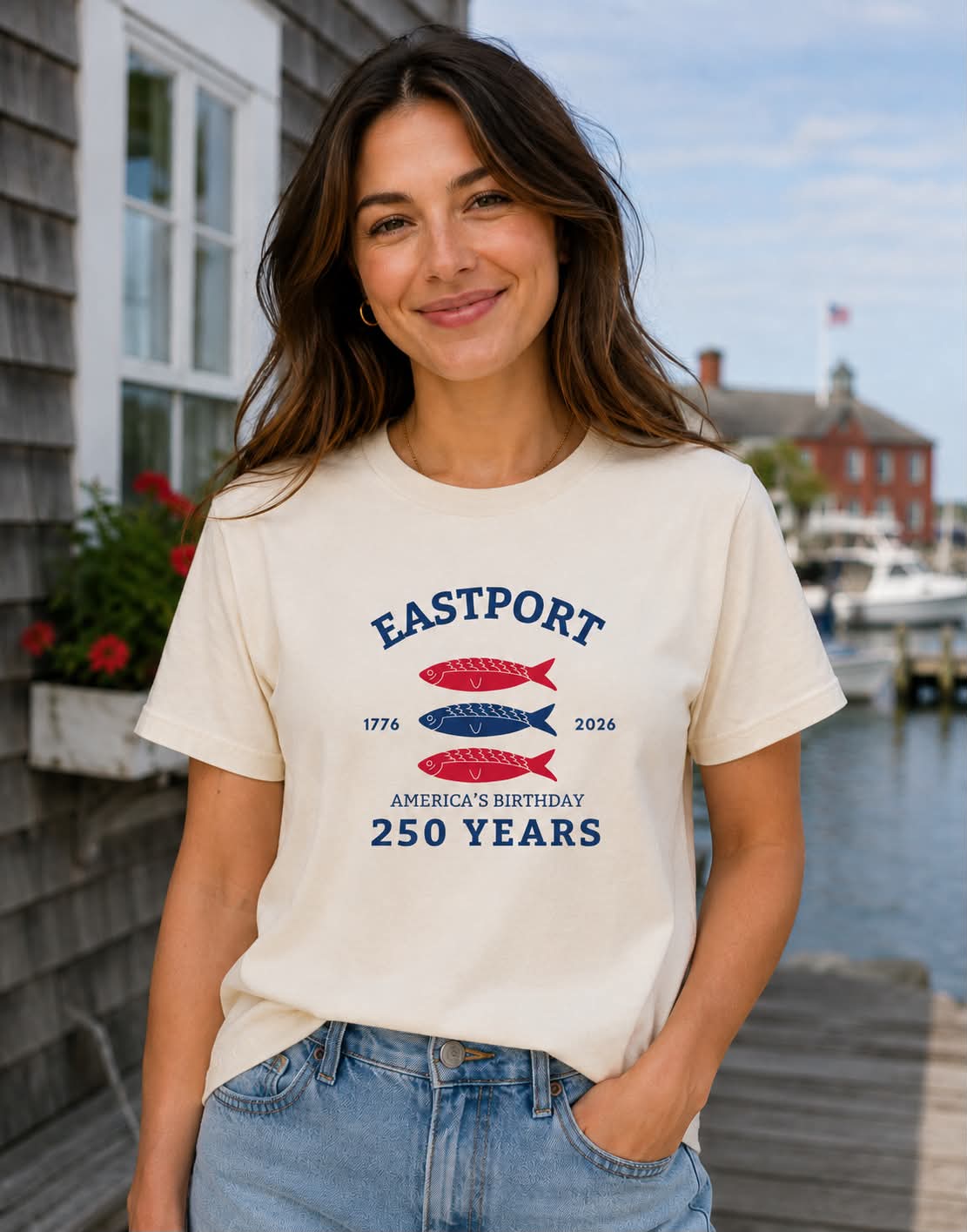 PRE-ORDER Eastport America 250th Birthday T-Shirts