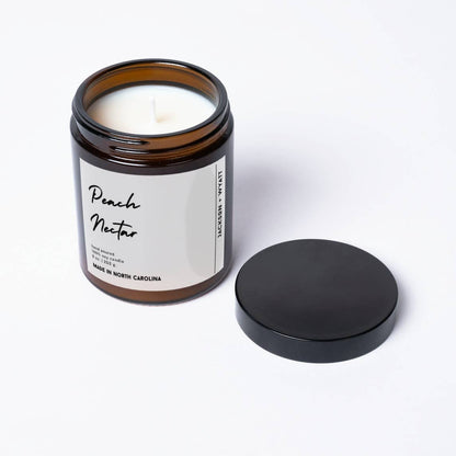 Peach Nectar - Organic Soy Candle - Spring/Summer