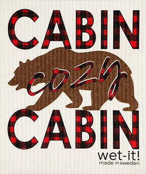 Cabin Cozy Cabin Swedish Cloth
