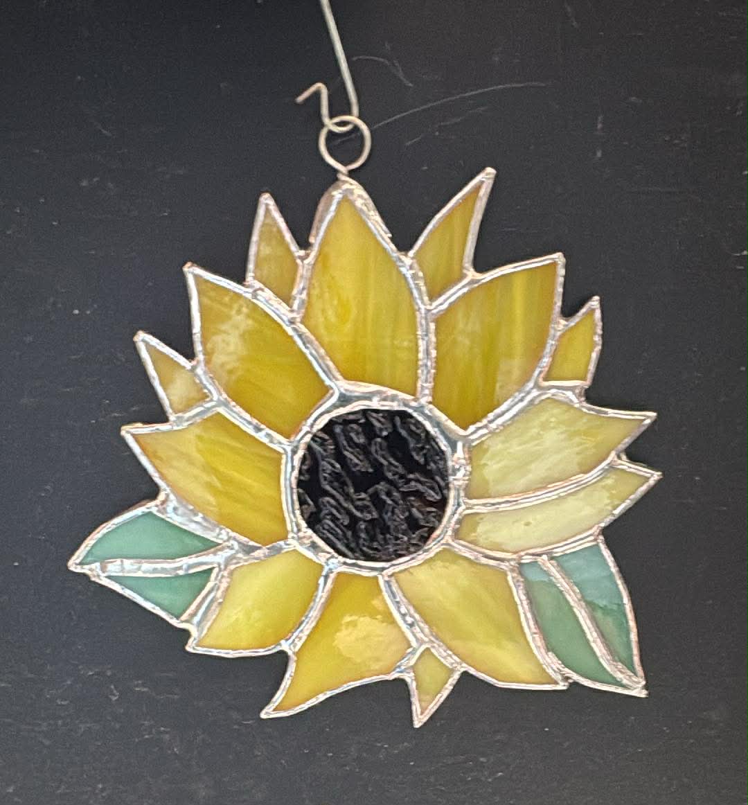 Cliff Sunflower Stained Glass