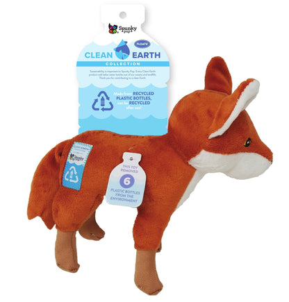 Clean Earth Recycled Plush Dog Toys - 100% Sustainable