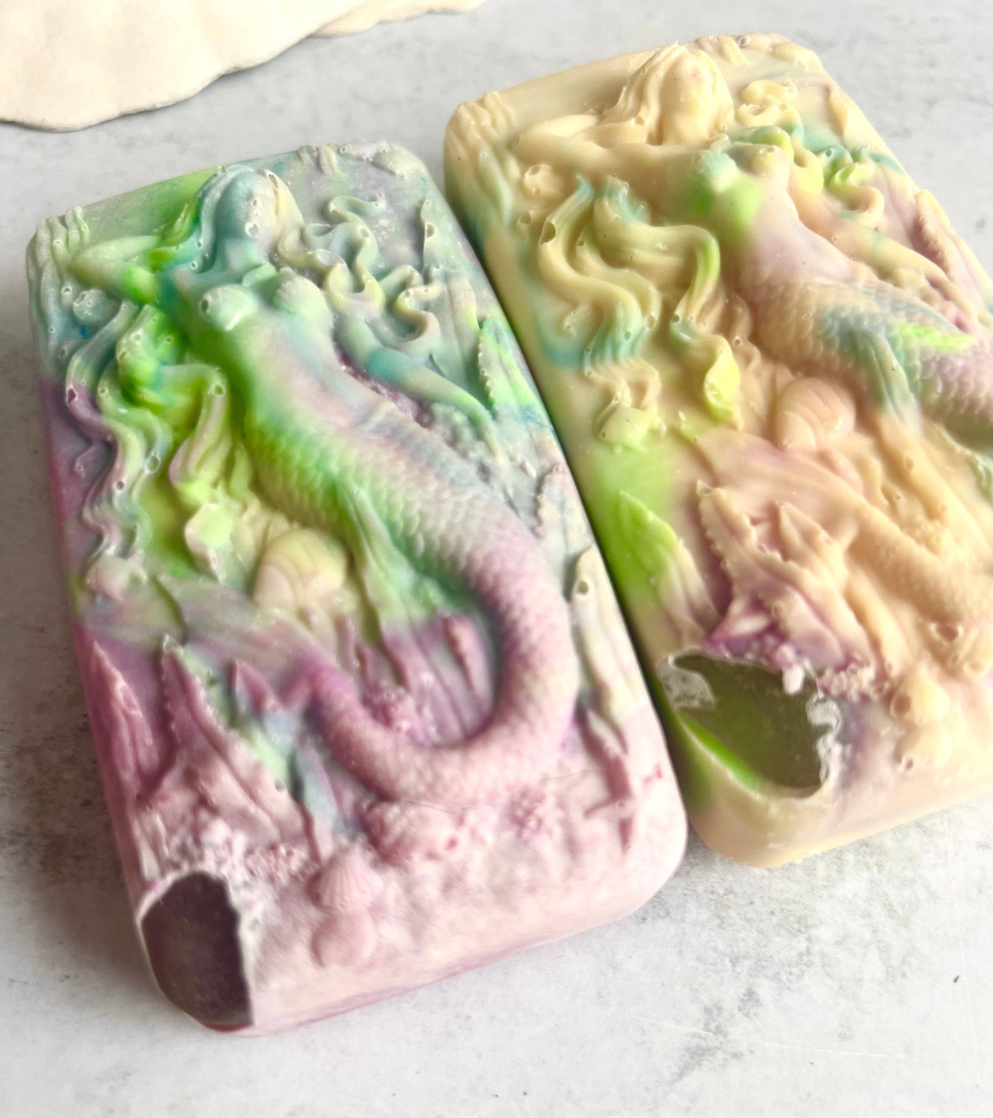 90s Hippie Hidden Sea Glass Sea Salt Soap