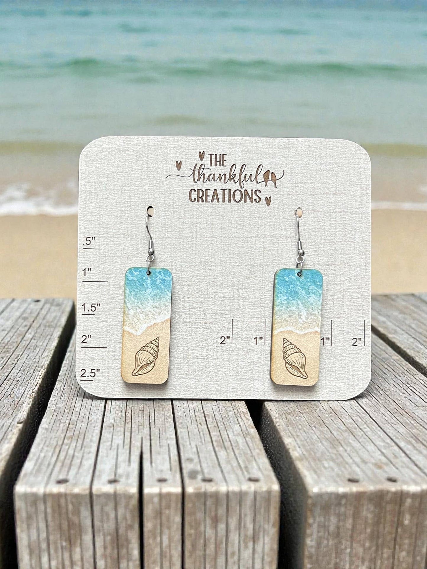 Handmade Beach Earrings