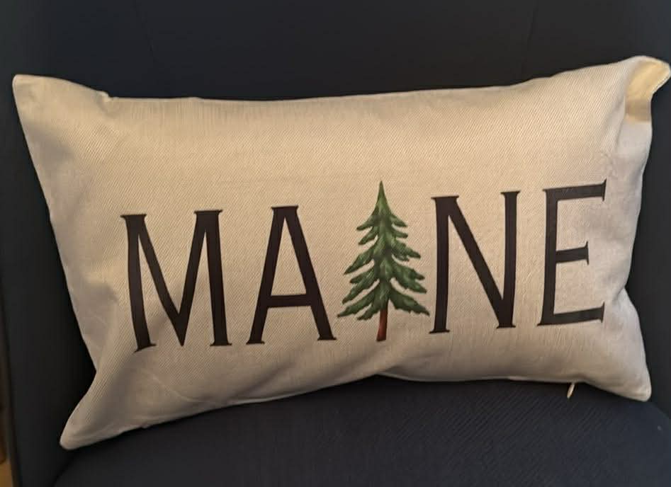 Maine Themed Lumbar Pillows
