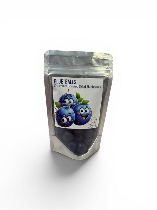 Blue Balls - Chocolate Covered Dried Blueberries