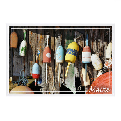 PREMIUM POSTCARDS Maine, Buoys