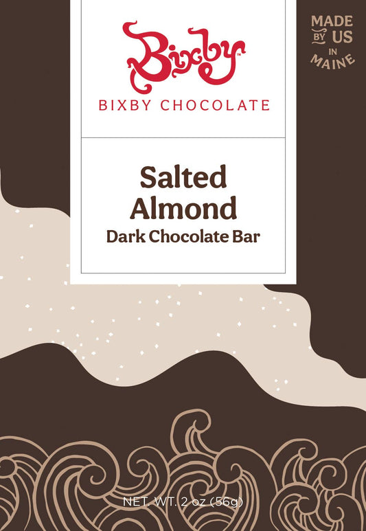 Dark Chocolate Salted Almond Bar