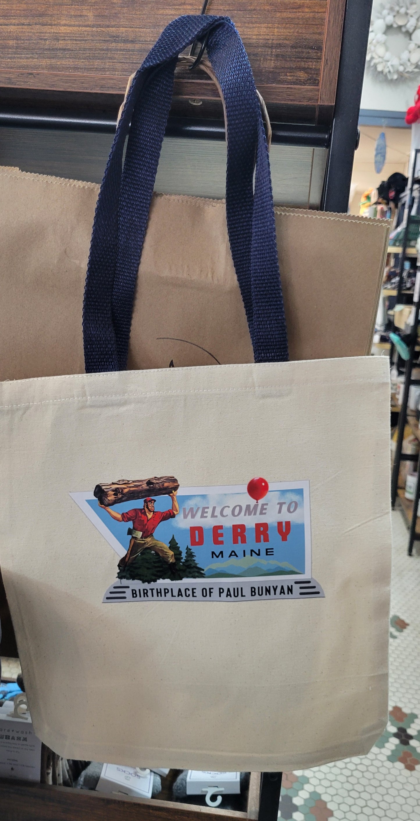 Welcome to Derry Canvas Tote Bag