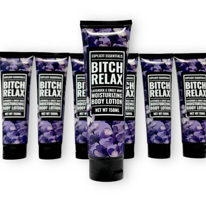 Bitch Relax Lotion, Lavender Lotion, Hand and Body Lotion