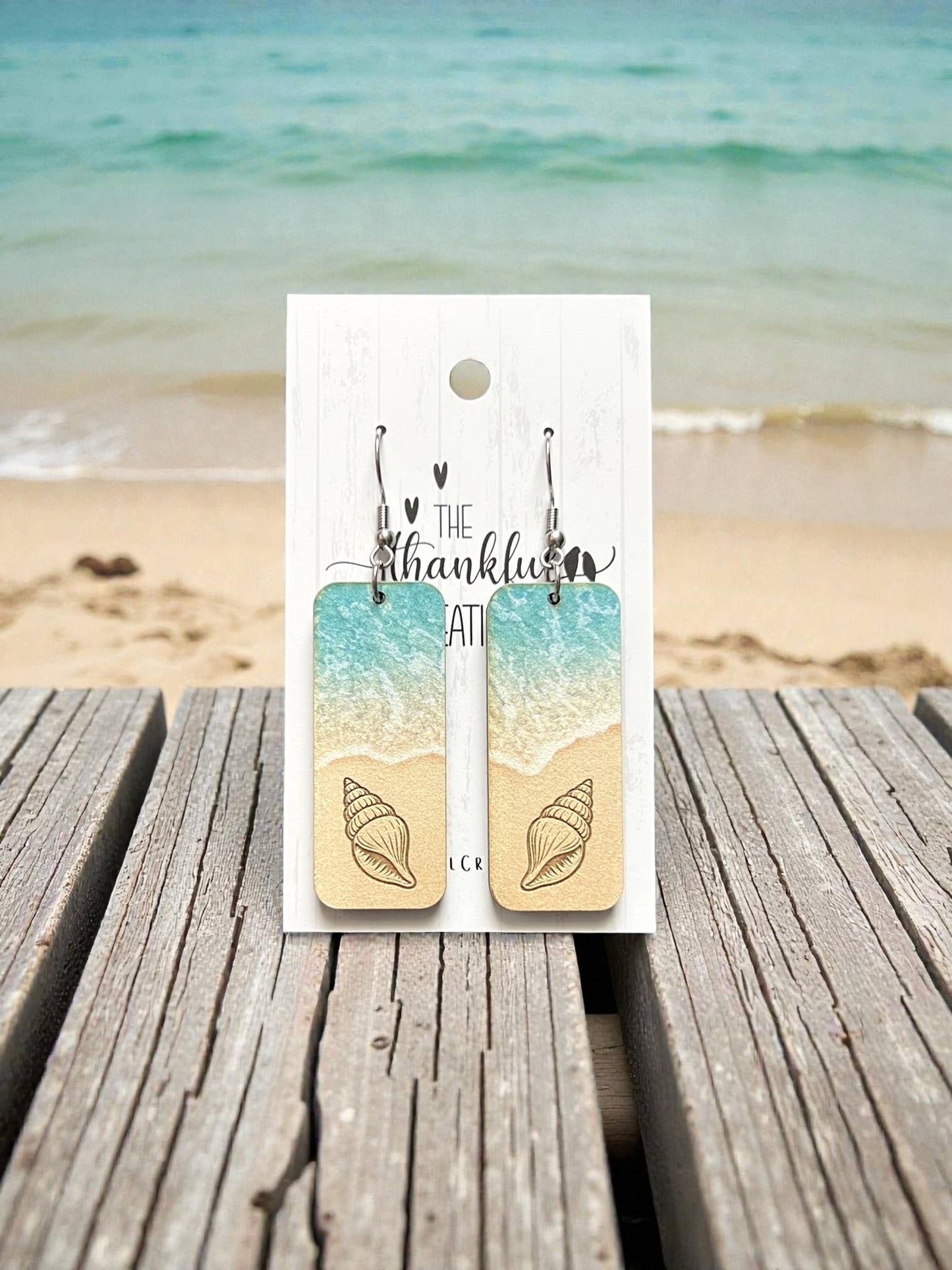 Handmade Beach Earrings