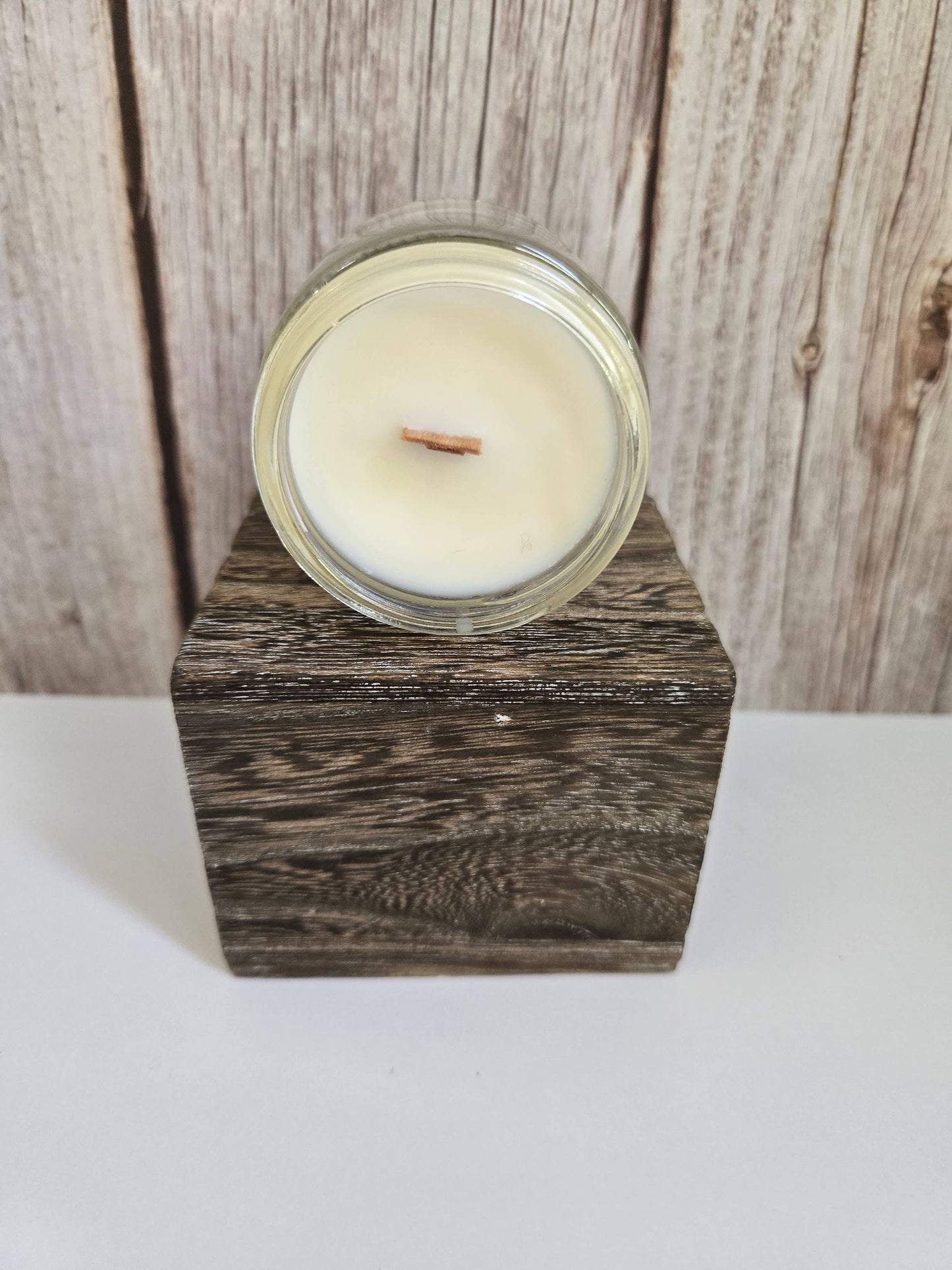 Coastal Soy Wax Crackling Wooden Wick Candle