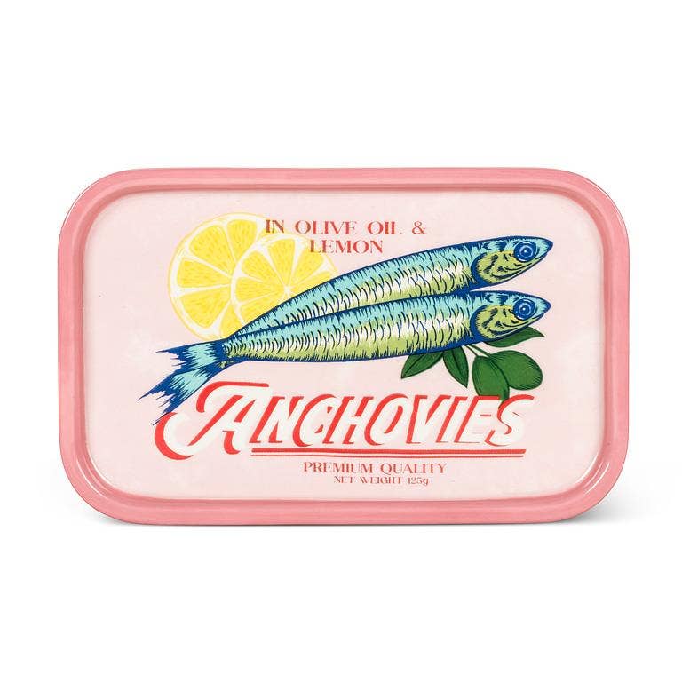 Sardine Rectangle Plate-3 Assorted-4.5x6.5"L