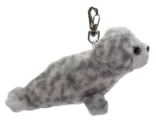 Key Chain  Harbor Seal 6"  Backpack Clips