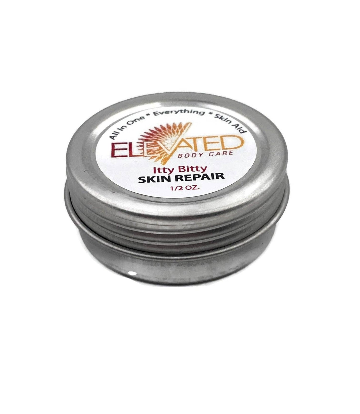 ELEVATED - Skin Repair (TRAVEL Size) Itty Bitty  / All Purpose Skin Aid  (1/2oz tin)