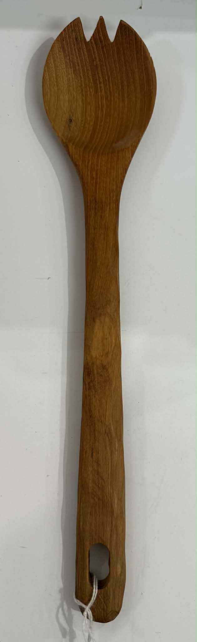 Large Wood Salad Fork