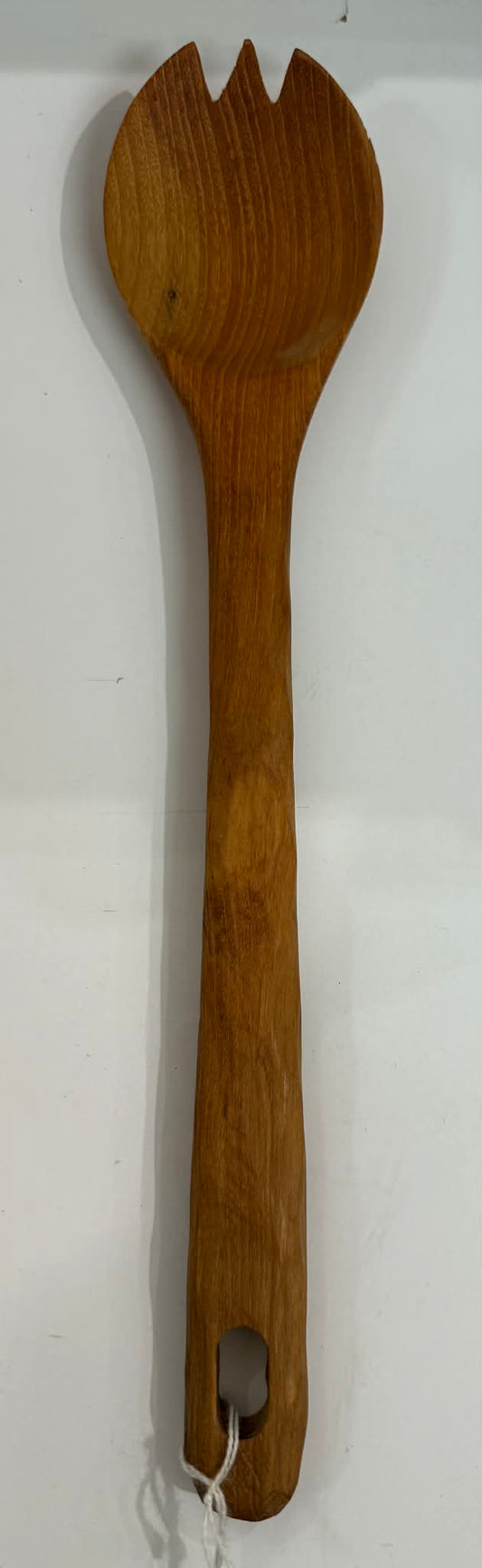 Large Wood Salad Fork