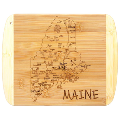 A Slice of Life Maine Cutting & Charcuterie Board