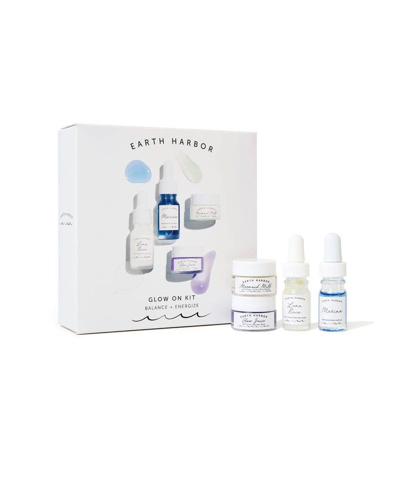 GLOW ON Gift Set: Clarifying + Energizing